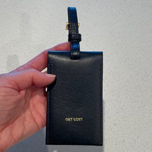 India Hicks Lucky Life Luggage Tag printed with "Get Lost" (2nd tag)